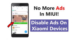 Disable Ads On Xiaomi Devices