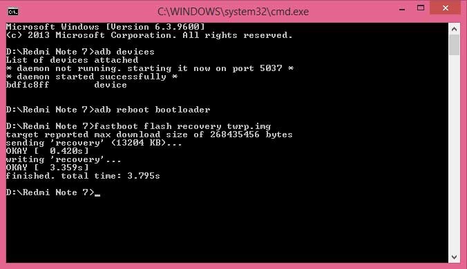 Fastboot Commands