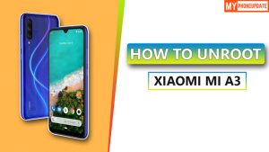 Unroot Xiaomi Mi A3